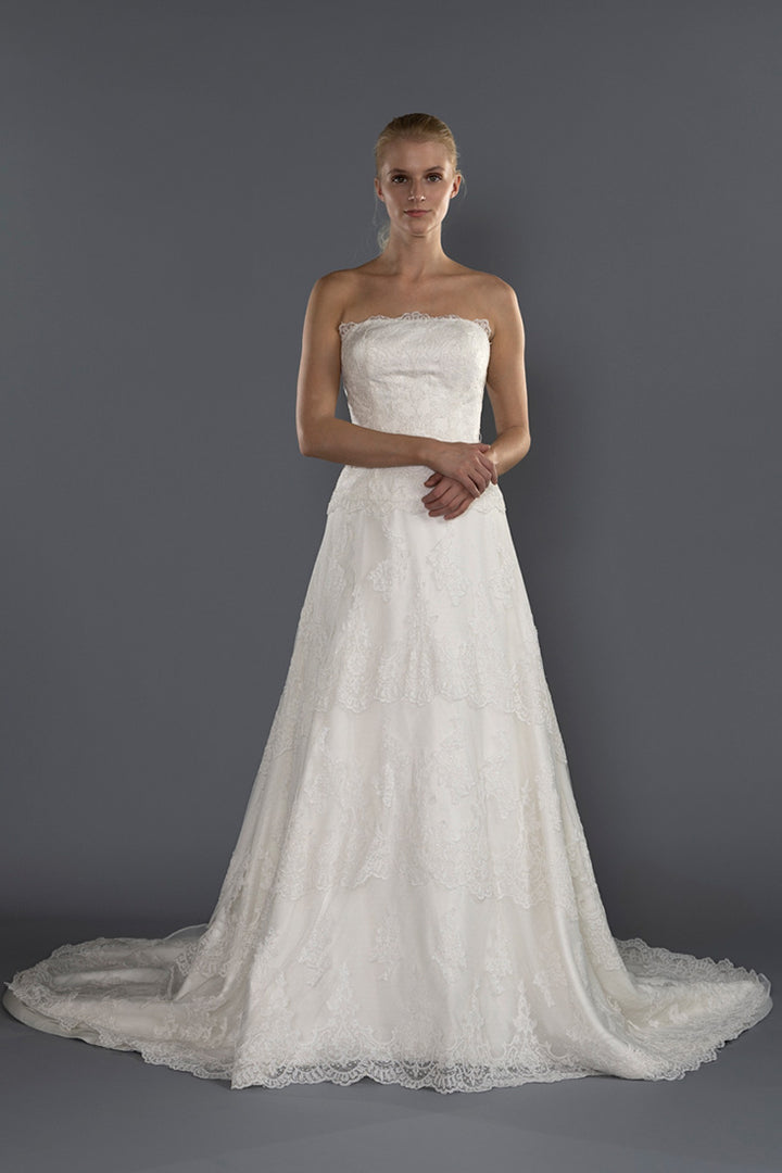 Wedding Gown A-line Moloty A157