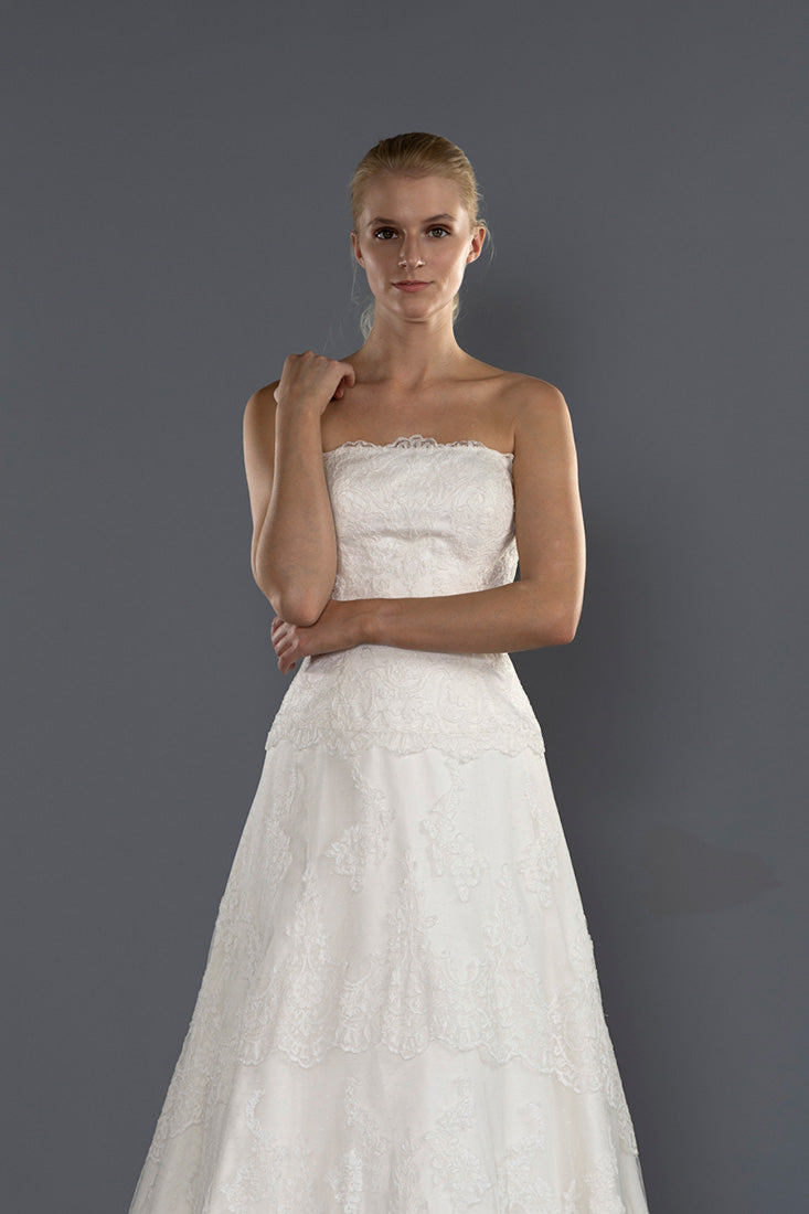 Wedding Gown A-line Moloty A157