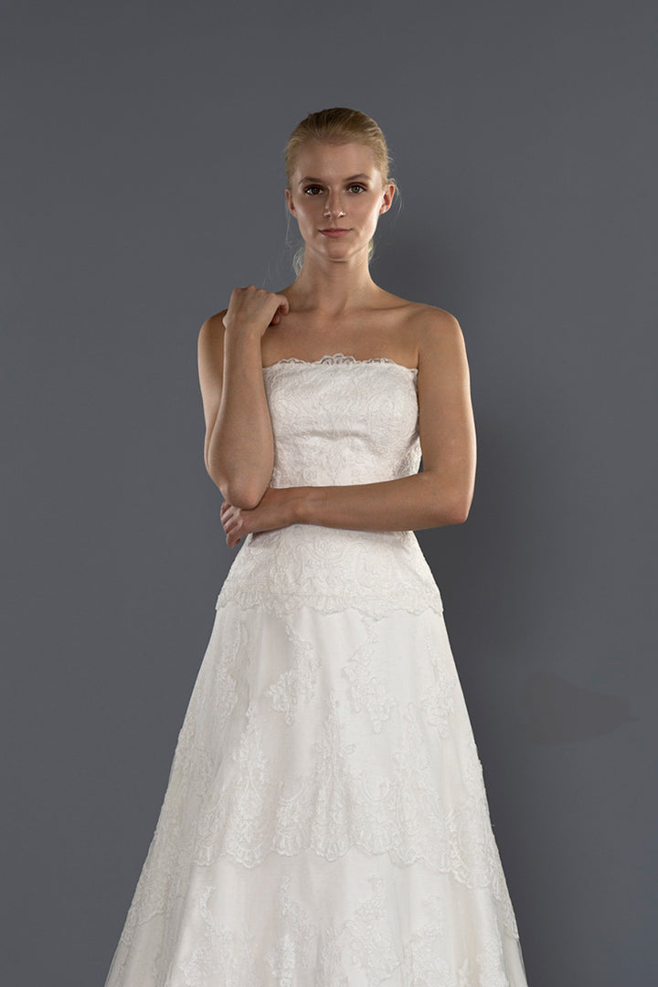 Wedding Gown A-line Moloty A157