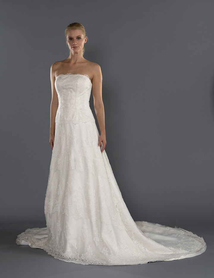 Wedding Gown A-line Moloty A157