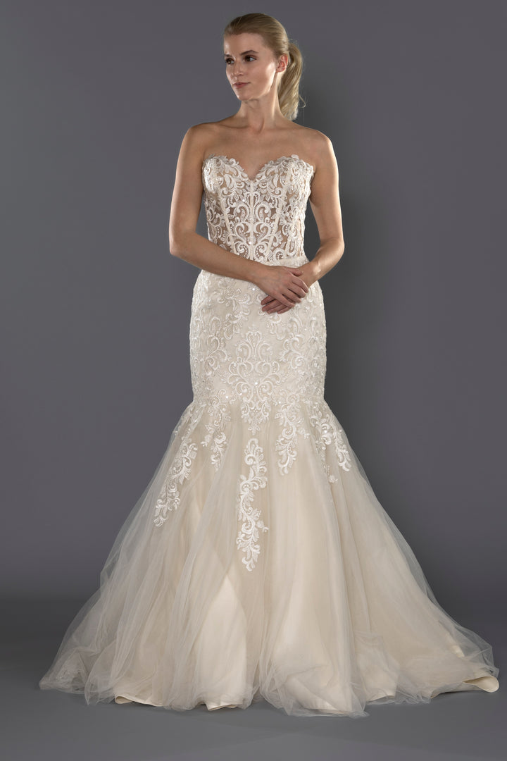 Wedding Gown Mermaid Moloty A160