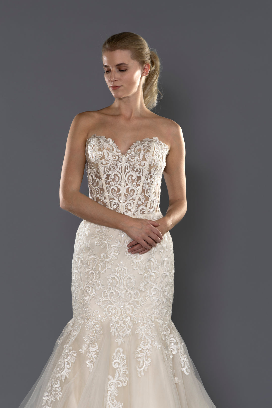 Wedding Gown Mermaid Moloty A160