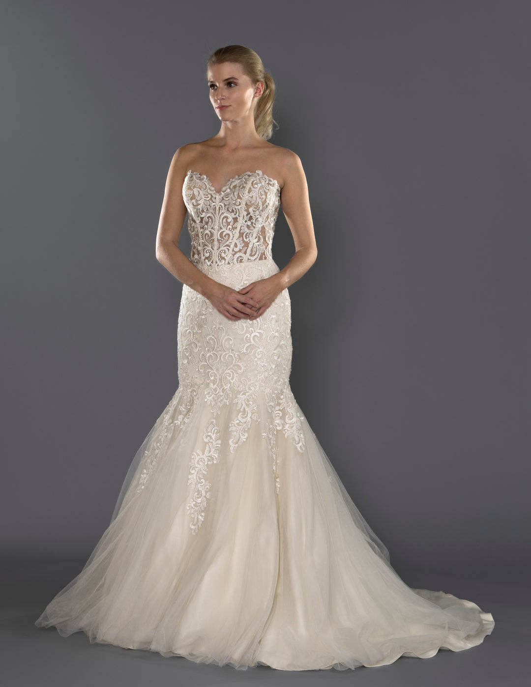 Wedding Gown Mermaid Moloty A160