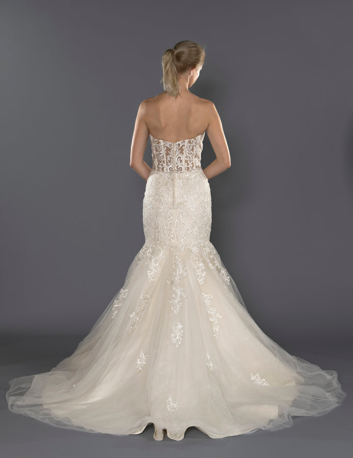 Wedding Gown Mermaid Moloty A160