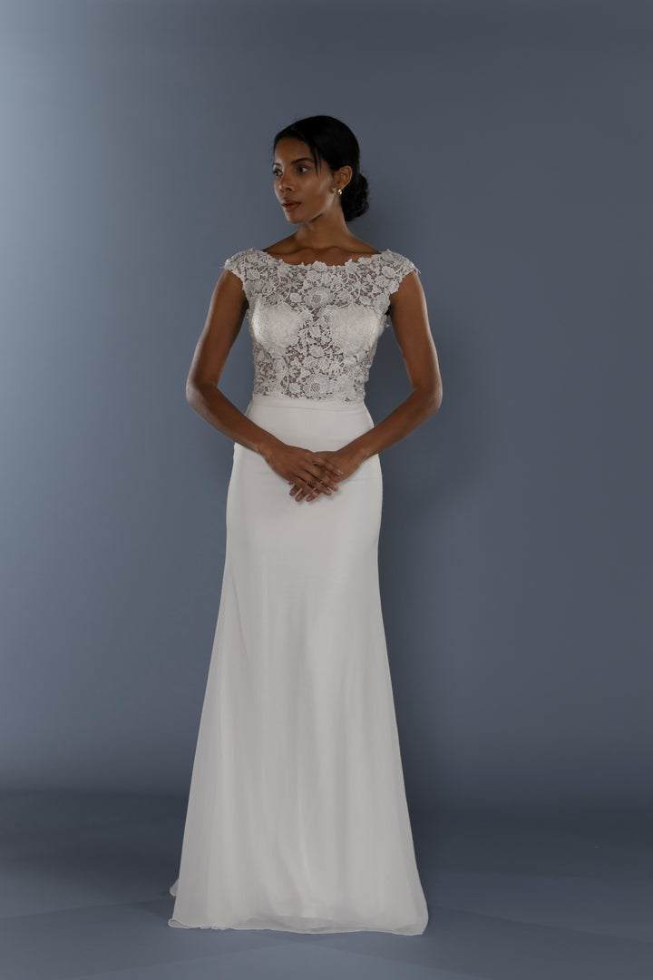 Wedding Gown A-line Moloty A133
