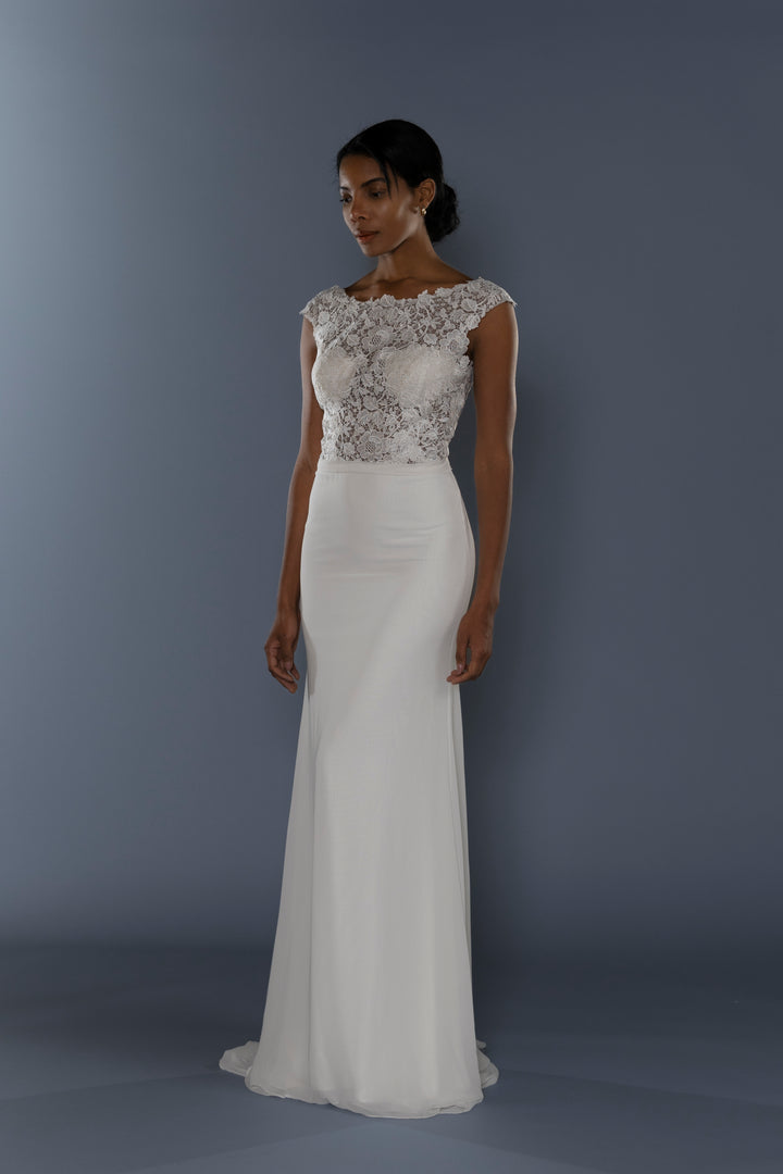 Wedding Gown A-line Moloty A133