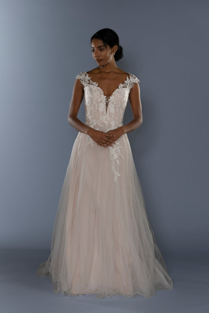 Wedding Gown A-line Moloty A135