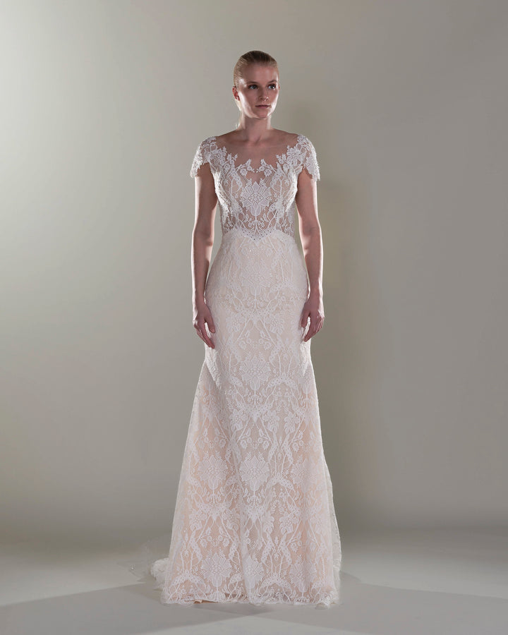 Wedding Gown A-line Moloty A117