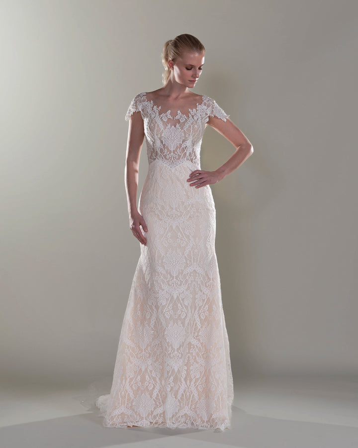 Wedding Gown A-line Moloty A117