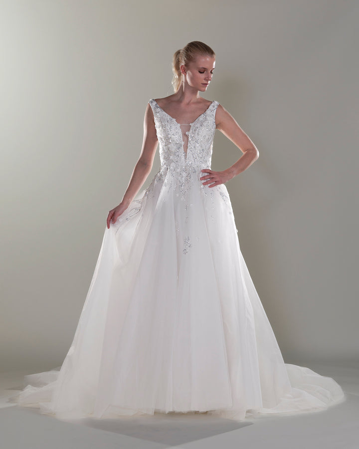 Wedding Gown A-line Moloty A119