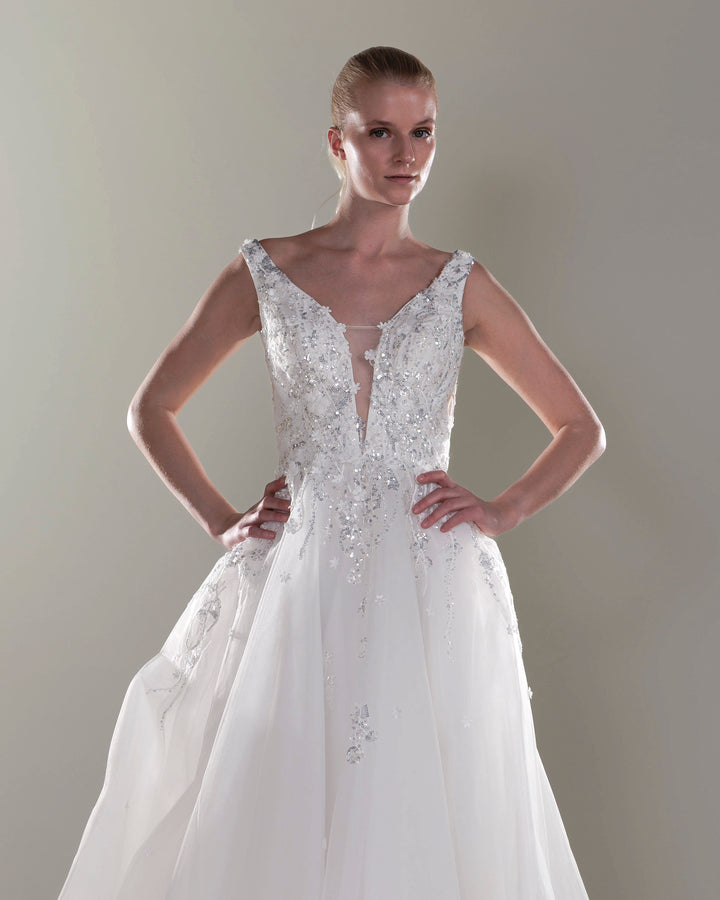 Wedding Gown A-line Moloty A119