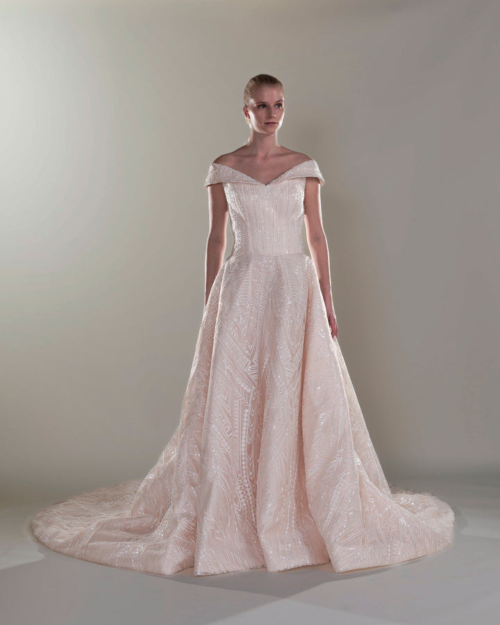 Wedding Gown A-line Ballgown Se-495