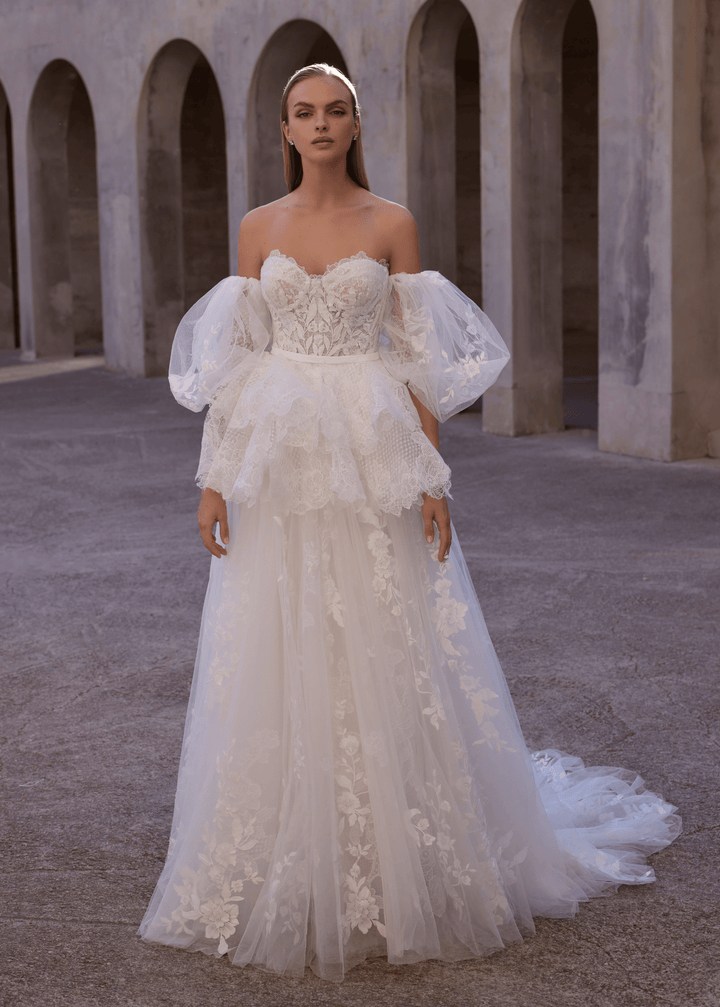 Wedding Gown A-line Ballgown MORILEE 2975 CORDIA