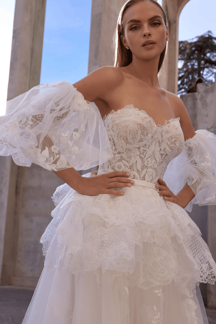 Wedding Gown A-line Ballgown MORILEE 2975 CORDIA