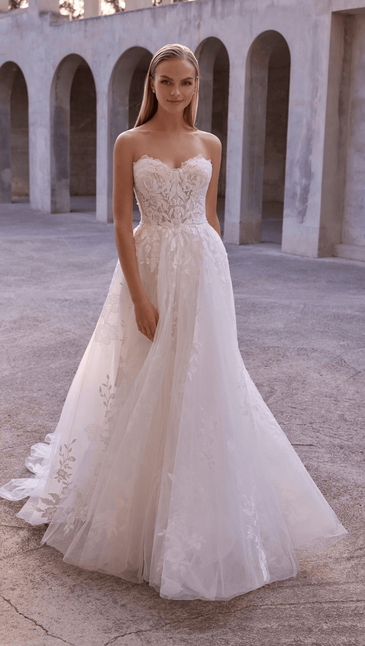 Wedding Gown A-line Ballgown MORILEE 2975 CORDIA
