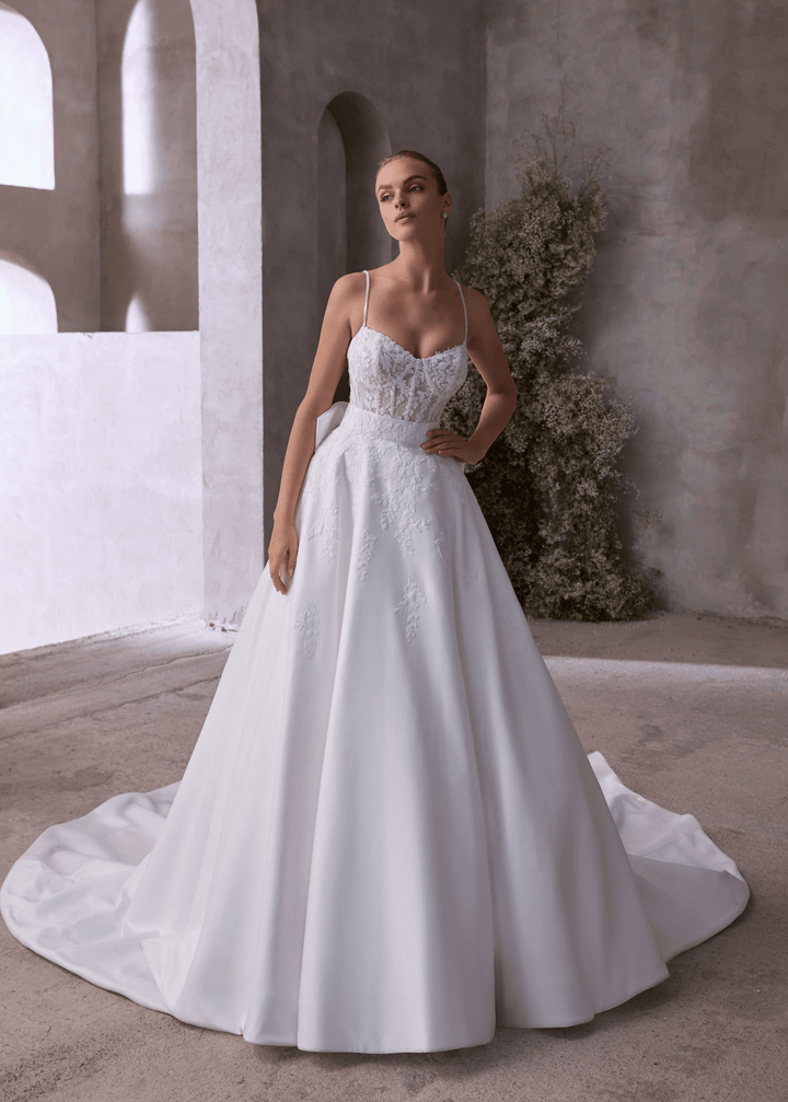 Wedding Gown A-line Ballgown MORILEE 2977 ANGELINE