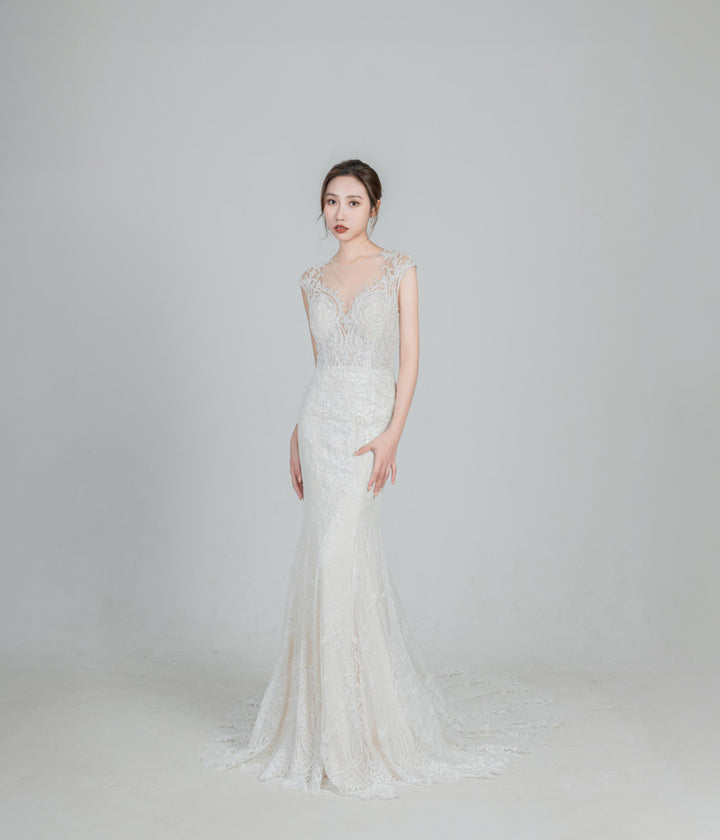 Wedding Gown Fit & Flare Serenade A3196