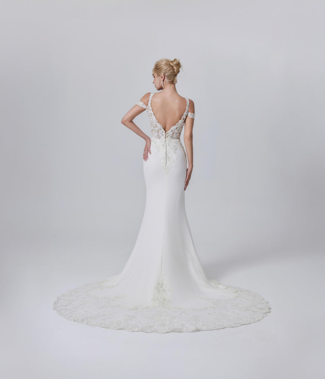 Wedding Gown Fit & Flare Serenade A3195