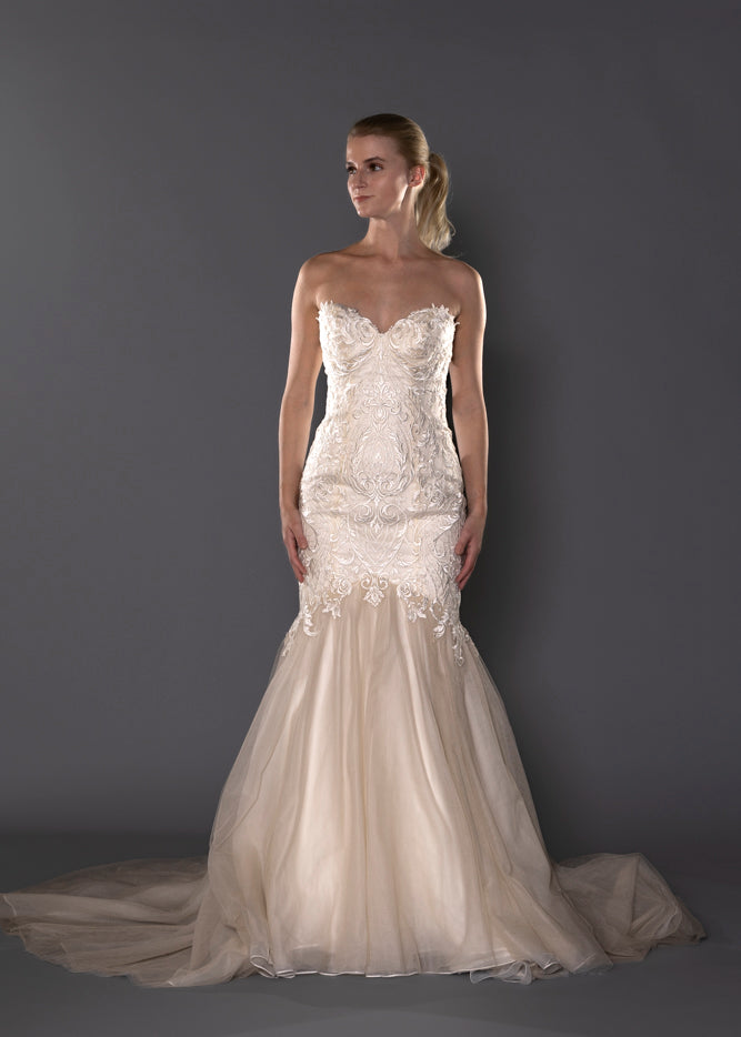 Wedding Gown Mermaid Moloty A162