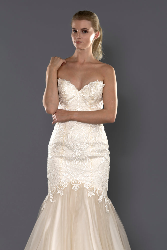 Wedding Gown Mermaid Moloty A162