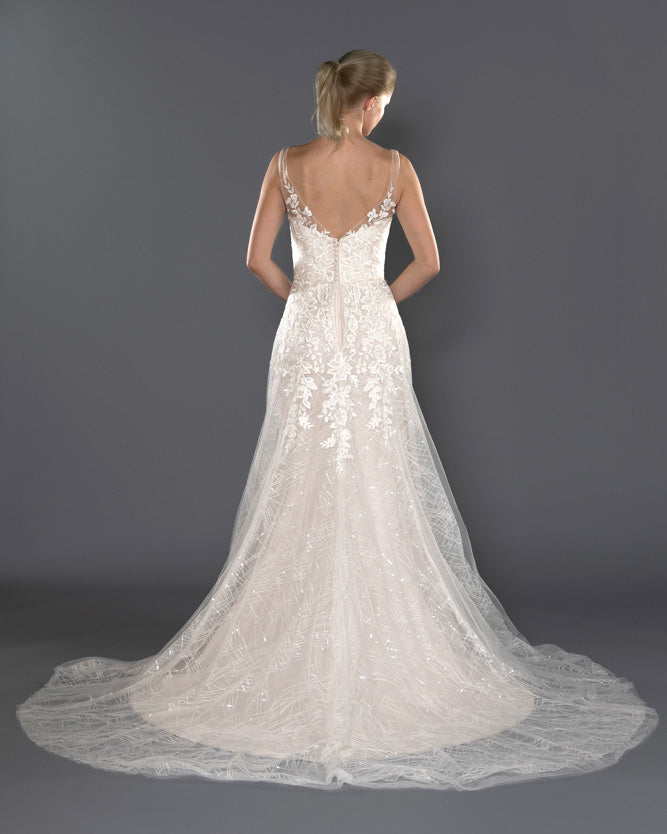 Wedding Gown A-line Moloty A163