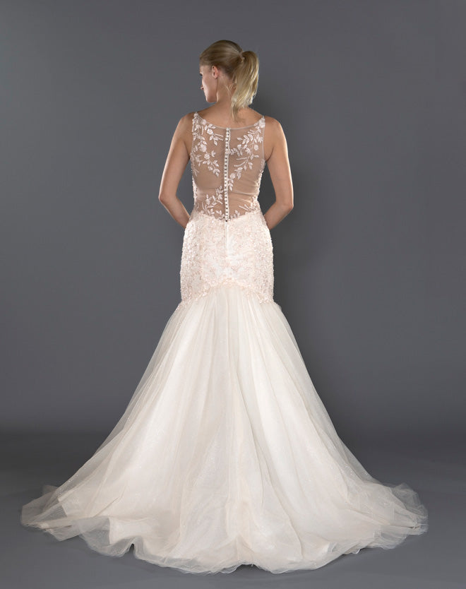 Wedding Gown Mermaid Moloty A166