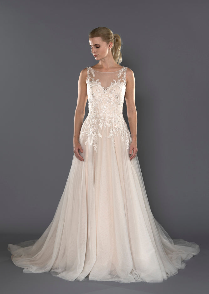 Wedding Gown A-line Moloty A171