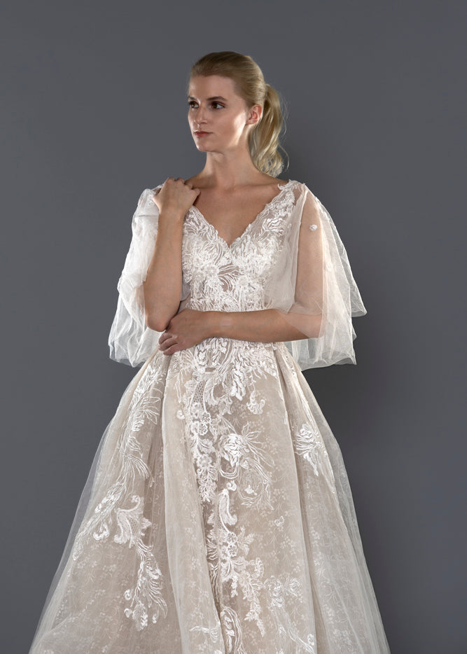 Wedding Gown A-line Ballgown Moloty A177