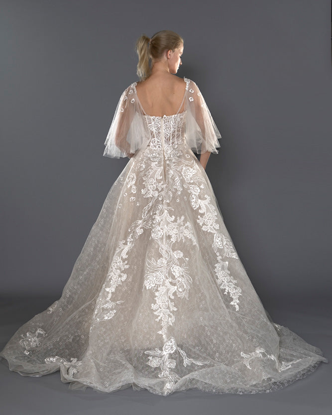 Wedding Gown A-line Ballgown Moloty A177