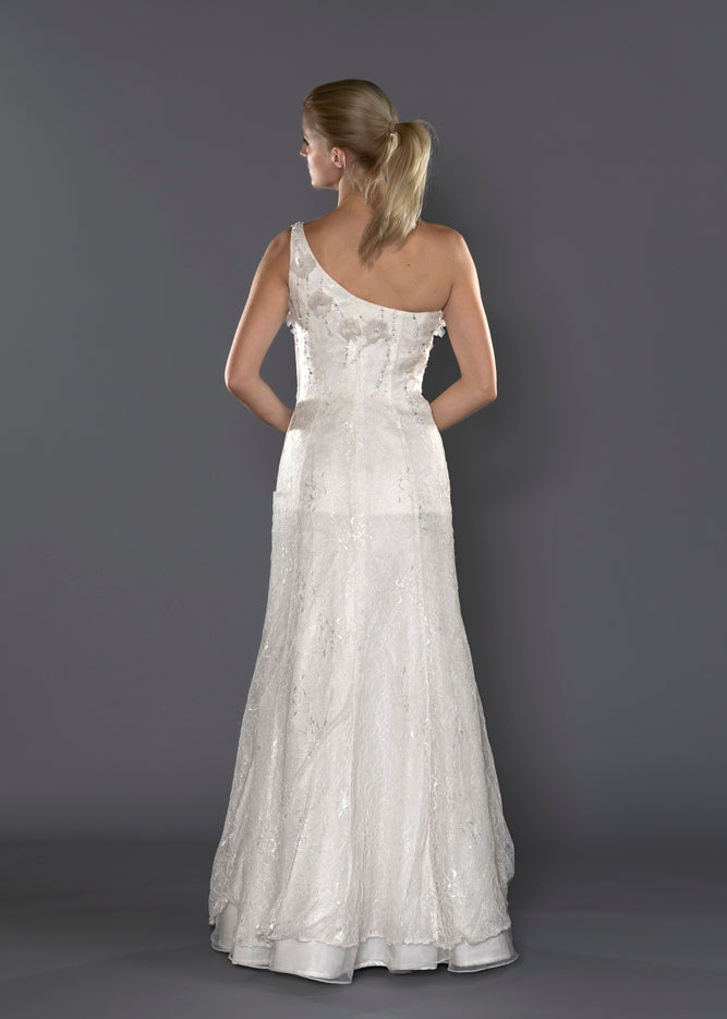 Wedding Gown Fit & Flare Moloty A178