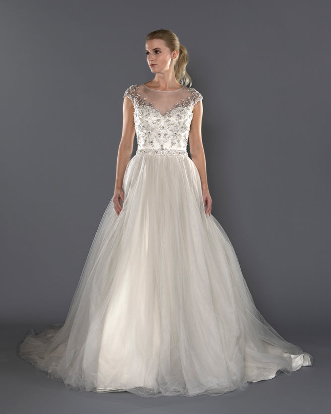 Wedding Gown A-line Ballgown Moloty A179