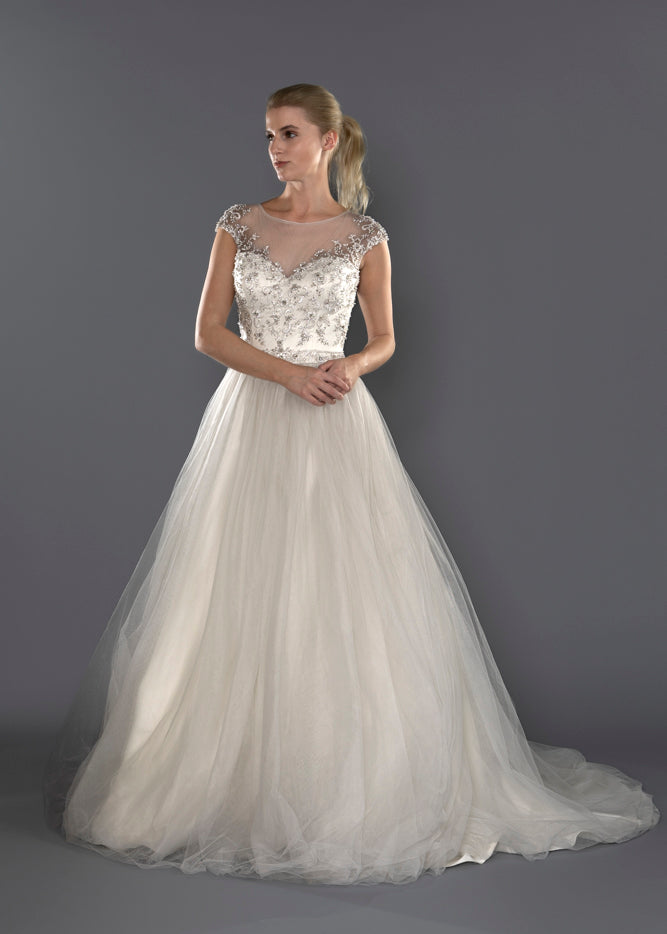 Wedding Gown A-line Ballgown Moloty A179