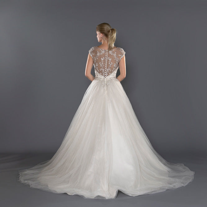 Wedding Gown A-line Ballgown Moloty A179