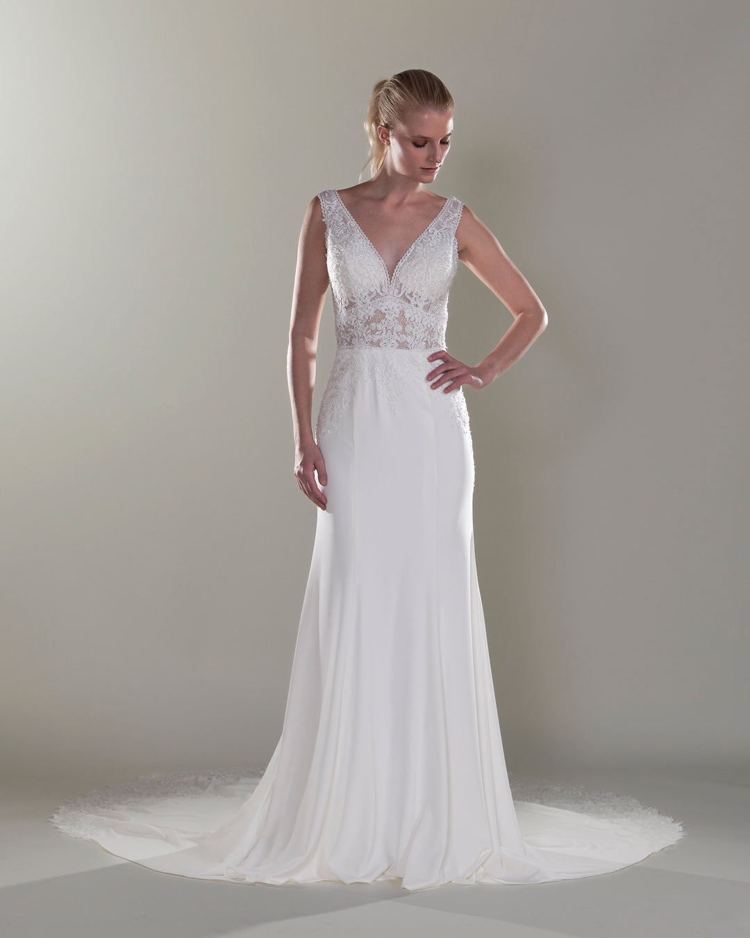 Wedding Gown Fit & Flare Serenade A3171