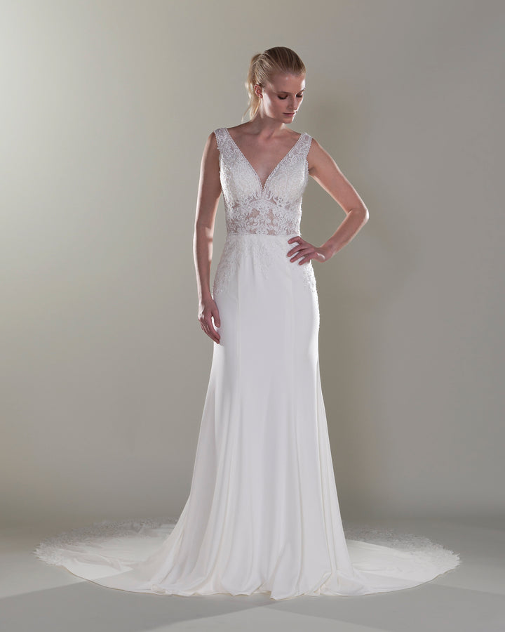 Wedding Gown Fit & Flare Serenade A3171