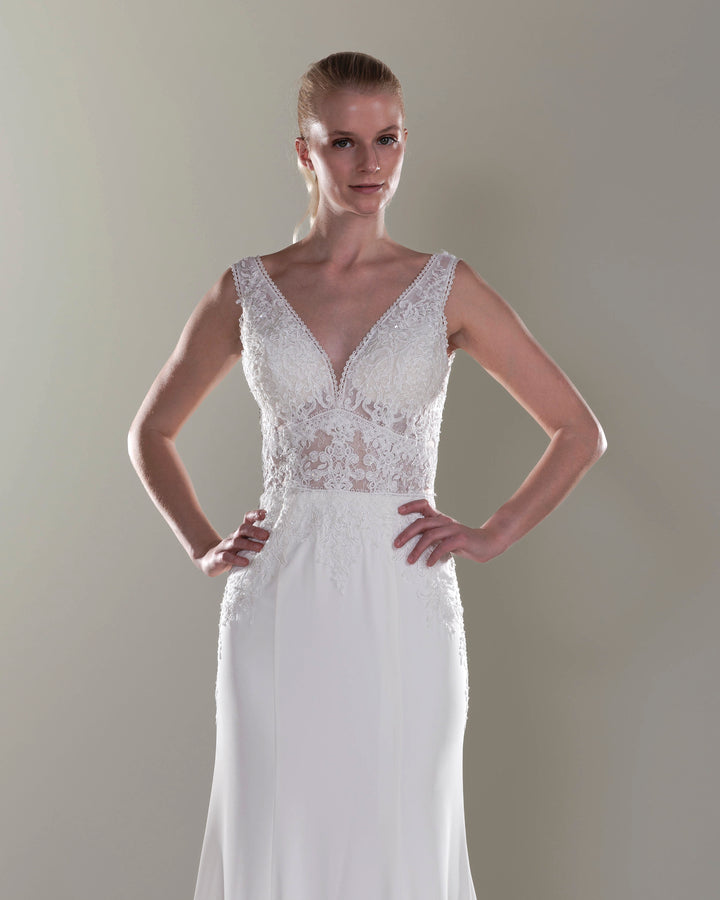 Wedding Gown Fit & Flare Serenade A3171