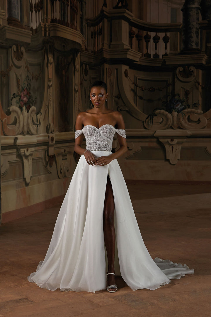 Wedding Gown A-line Demetrios Style 8204