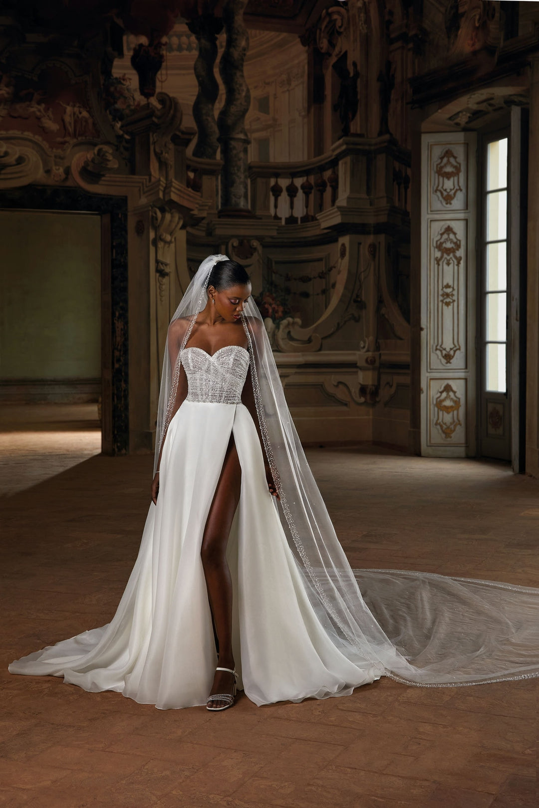 Wedding Gown A-line Demetrios Style 8204