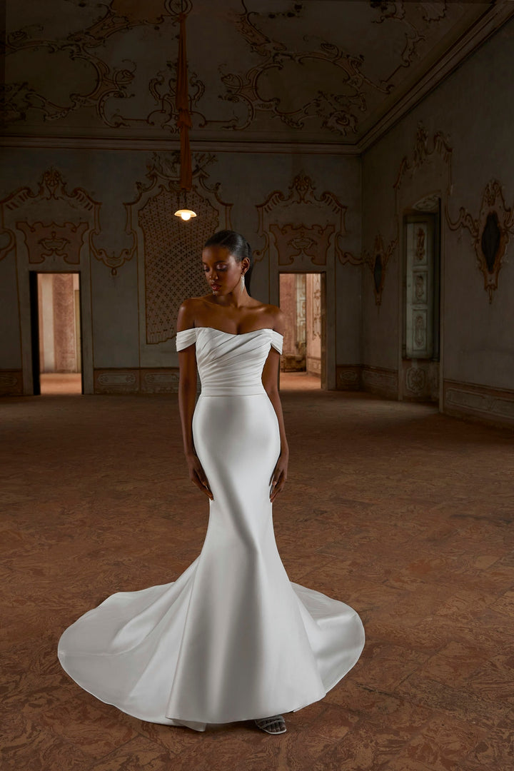 Wedding Gown Fit & Flare Demetrios 8237