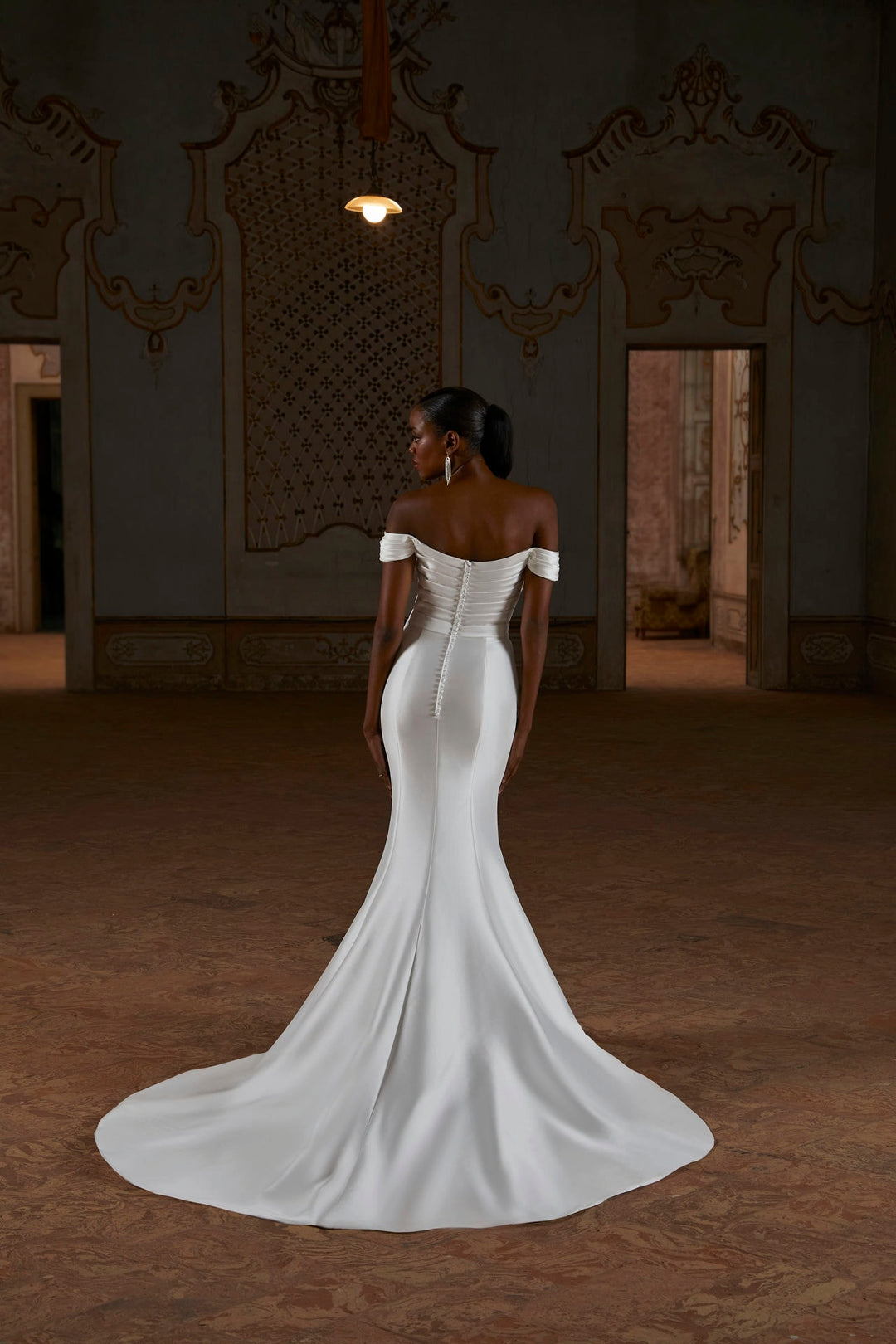 Wedding Gown Fit & Flare Demetrios 8237