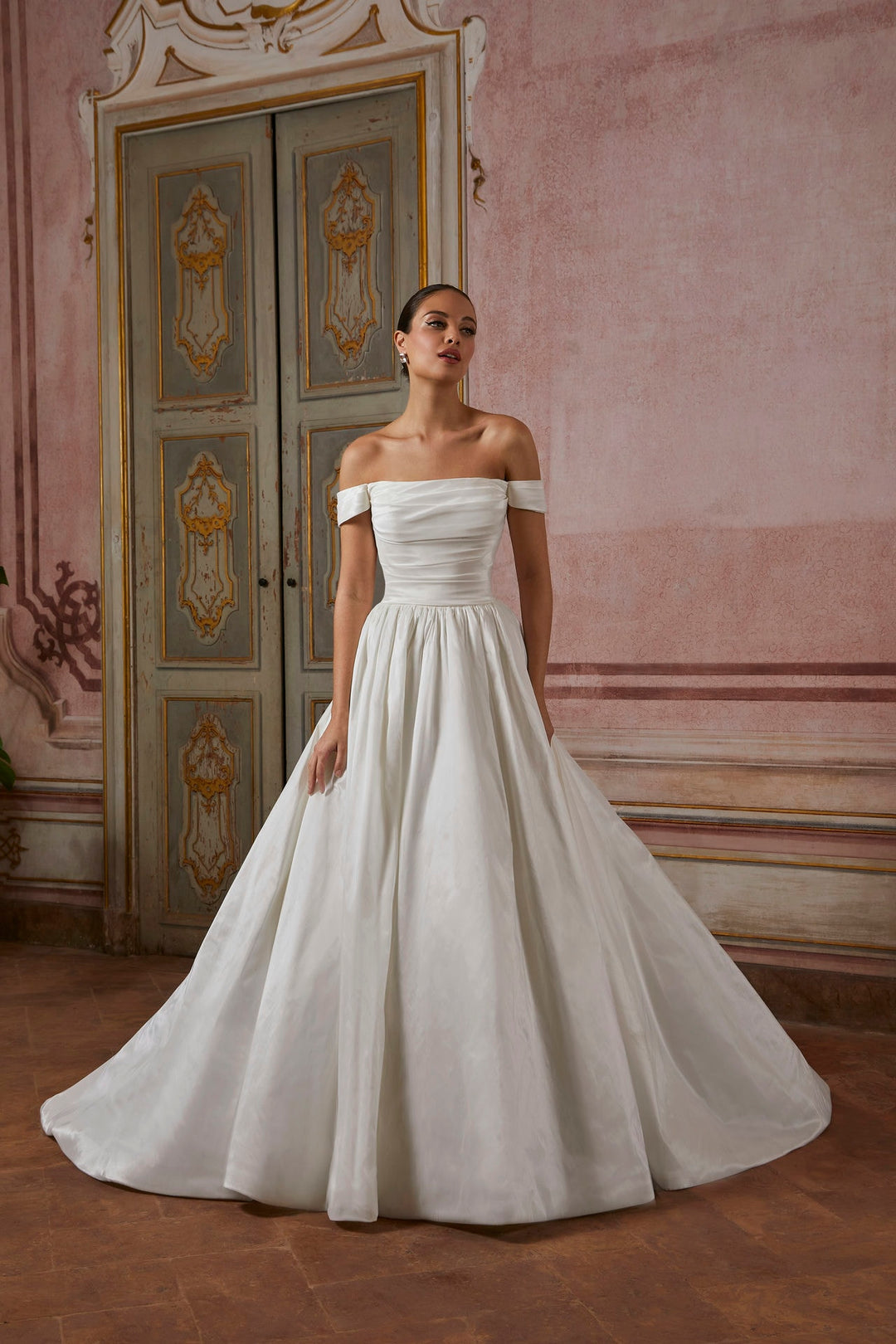 Wedding Gown A-line Ballgown Demetrios Style 8240