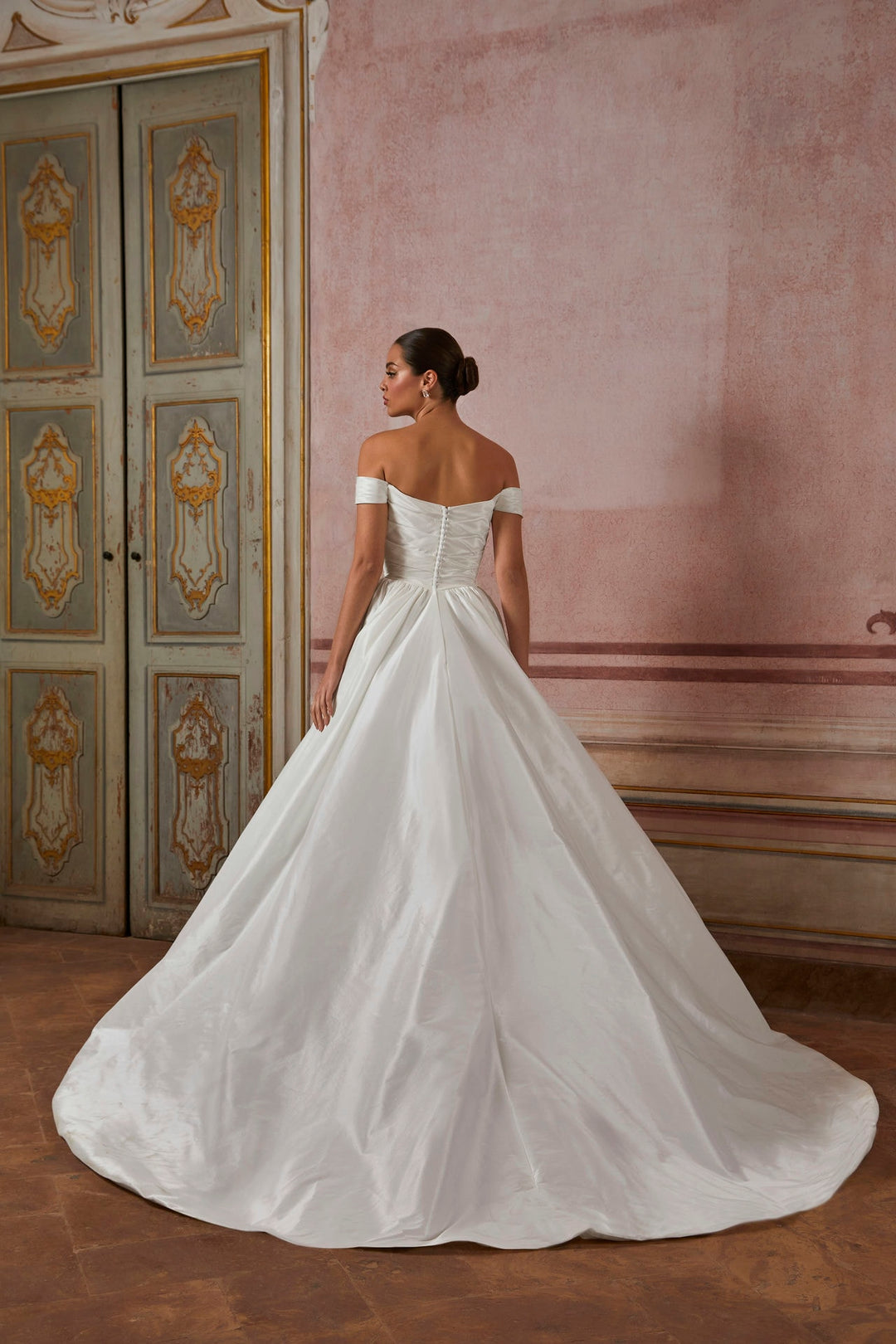 Wedding Gown A-line Ballgown Demetrios Style 8240