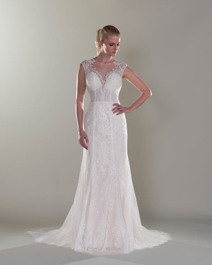 Wedding Gown Fit & Flare Serenade A3196