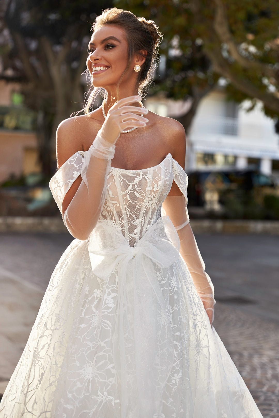 Wedding Gown A-line OKSANA MUKHA Gabriel