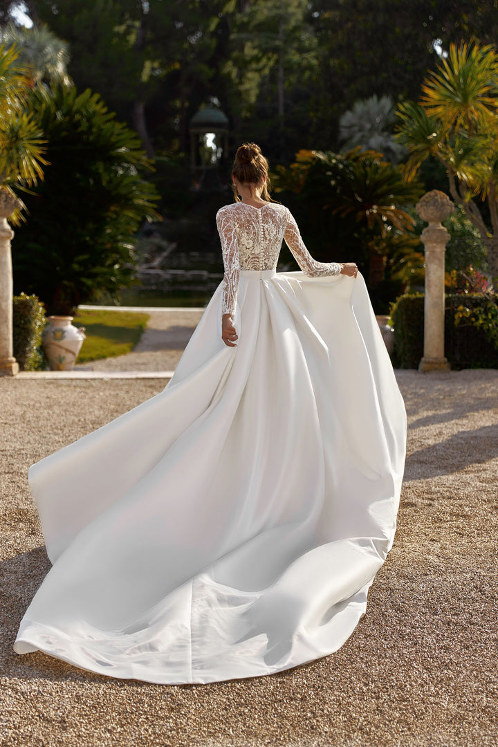 Wedding Gown A-line Ballgown OKSANA MUKHA Marian