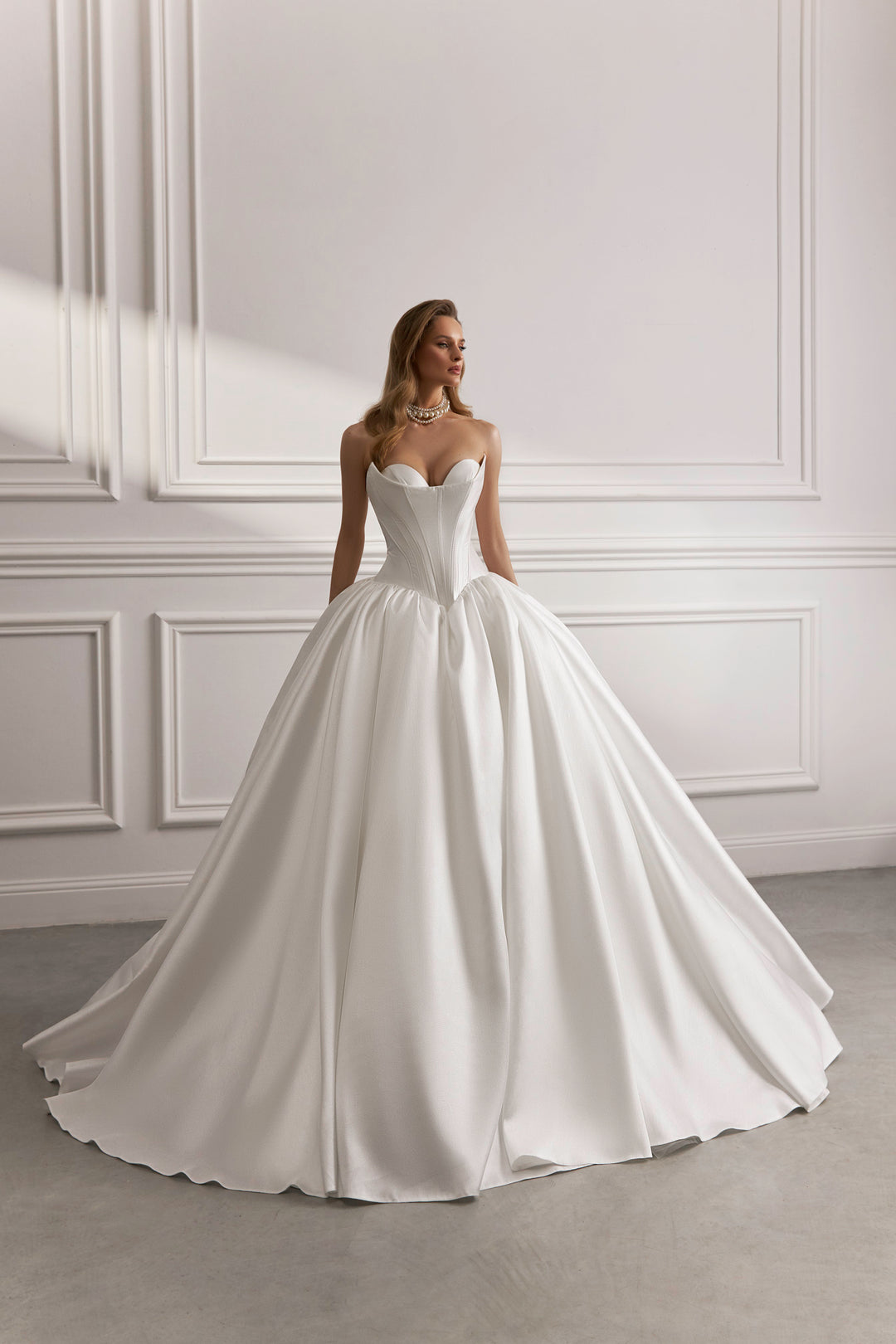 Wedding Gown A-line Ballgown OKSANA MUKHA Lizzy