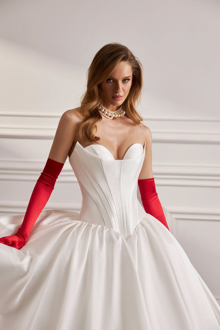 Wedding Gown A-line Ballgown OKSANA MUKHA Lizzy