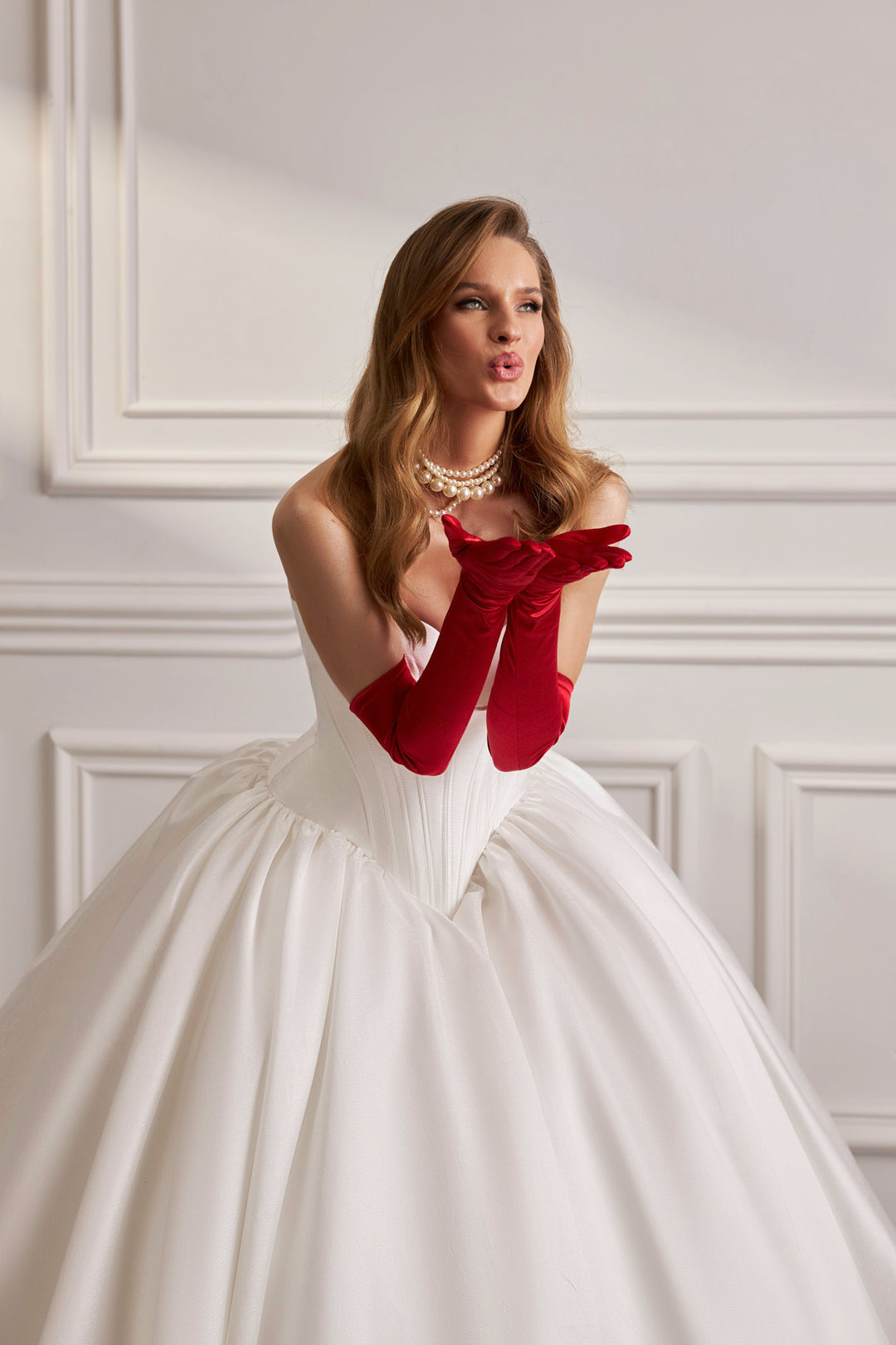 Wedding Gown A-line Ballgown OKSANA MUKHA Lizzy