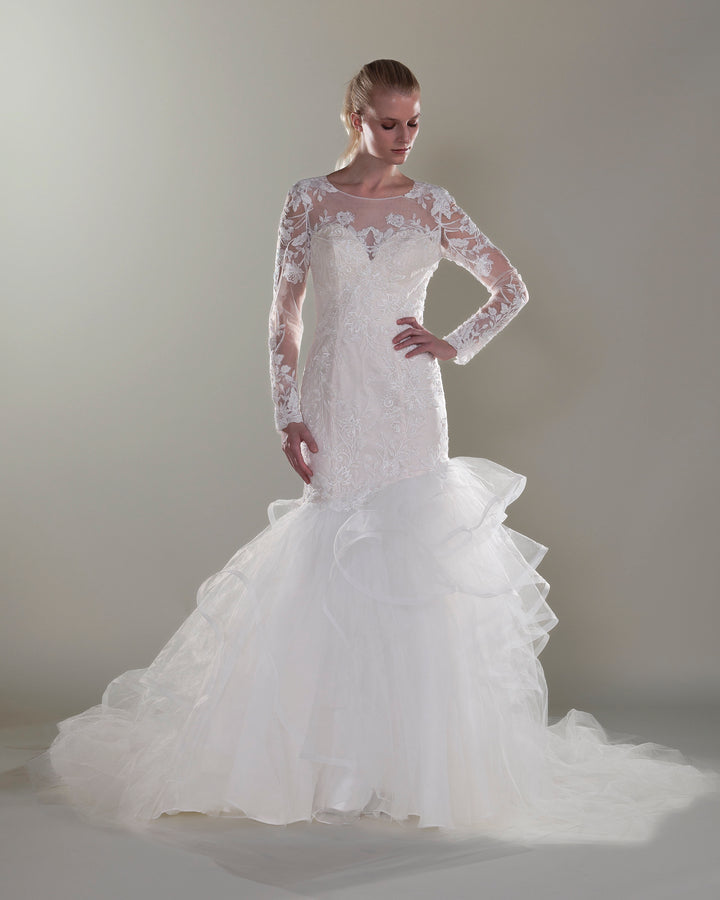 Wedding Gown Fit & Flare Moloty A002