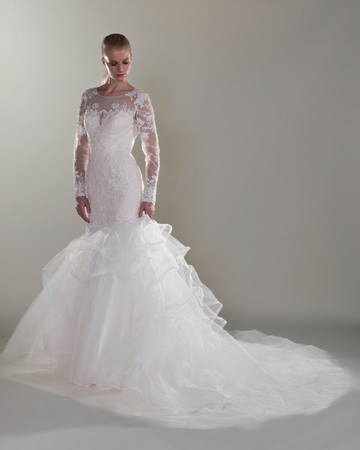 Wedding Gown Fit & Flare Moloty A002